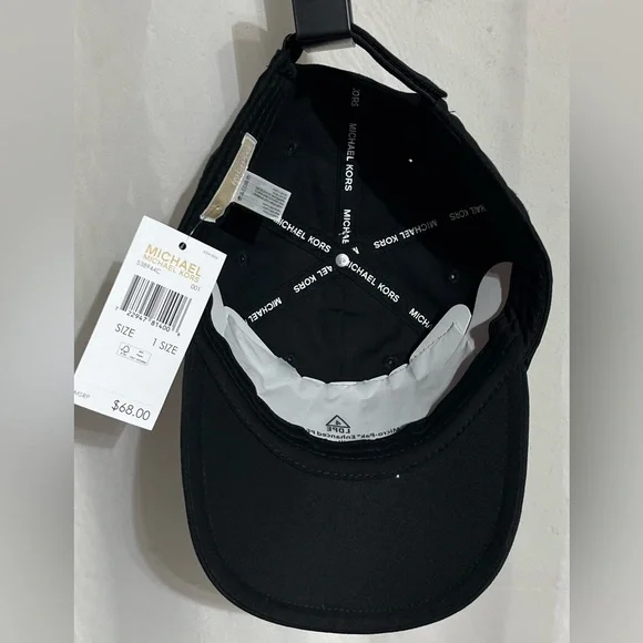 NWT- MICHEAL KORS Baseball Hat, Velcro Adjustable Strap. - Picture 3 of 7